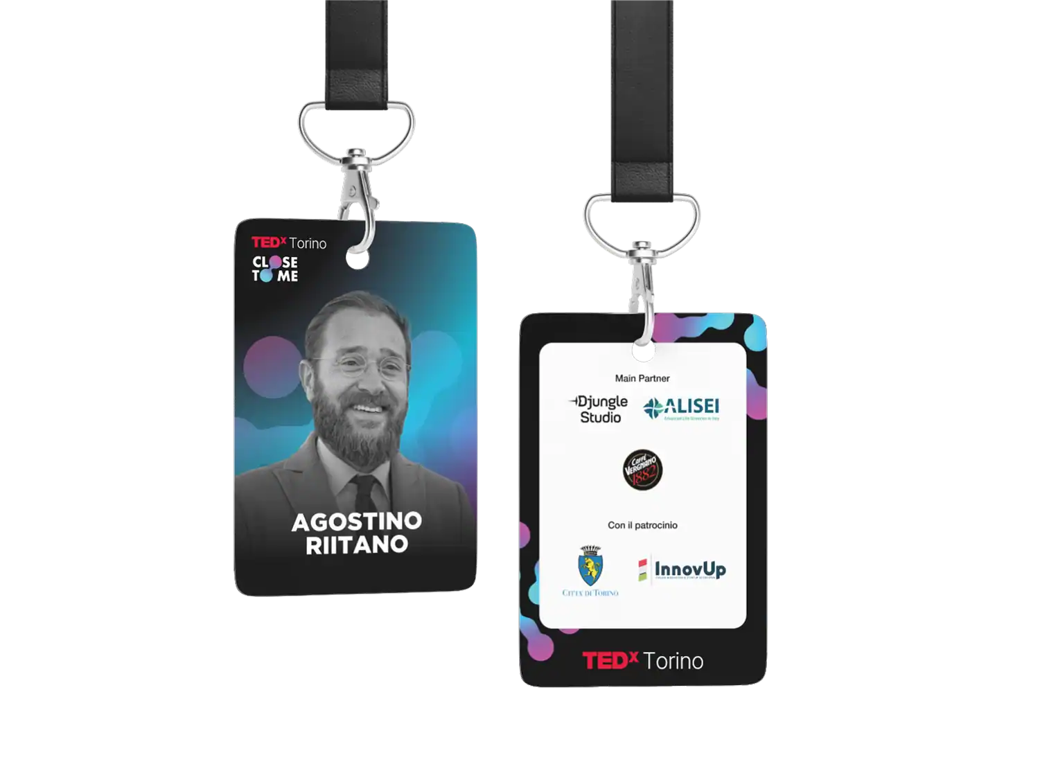 TEDx Torino - colibri vision - badge