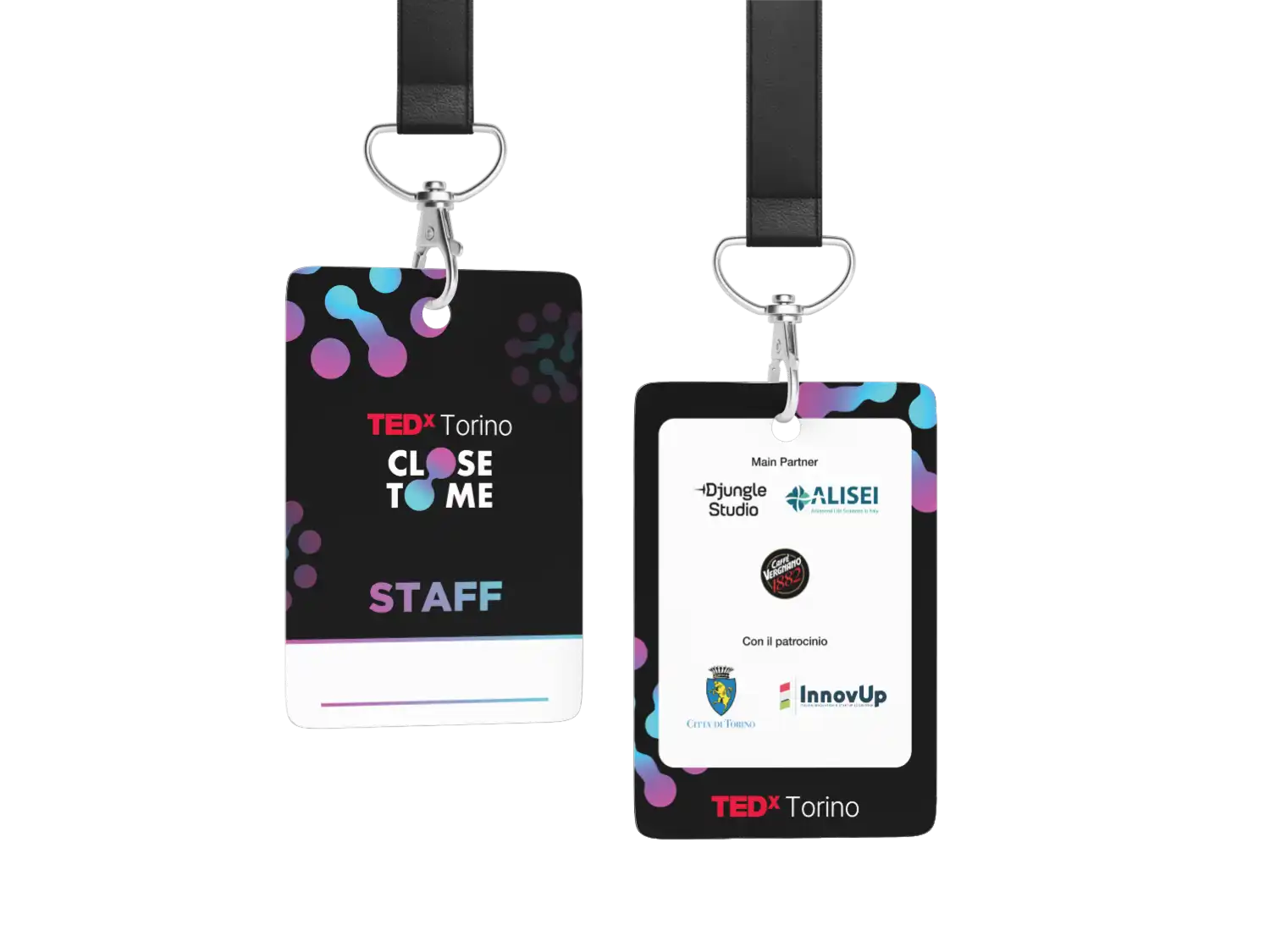 TEDx Torino - colibri vision - badge