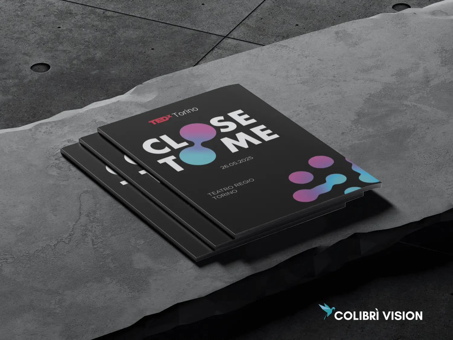 TEDx Torino - colibri vision - booklet