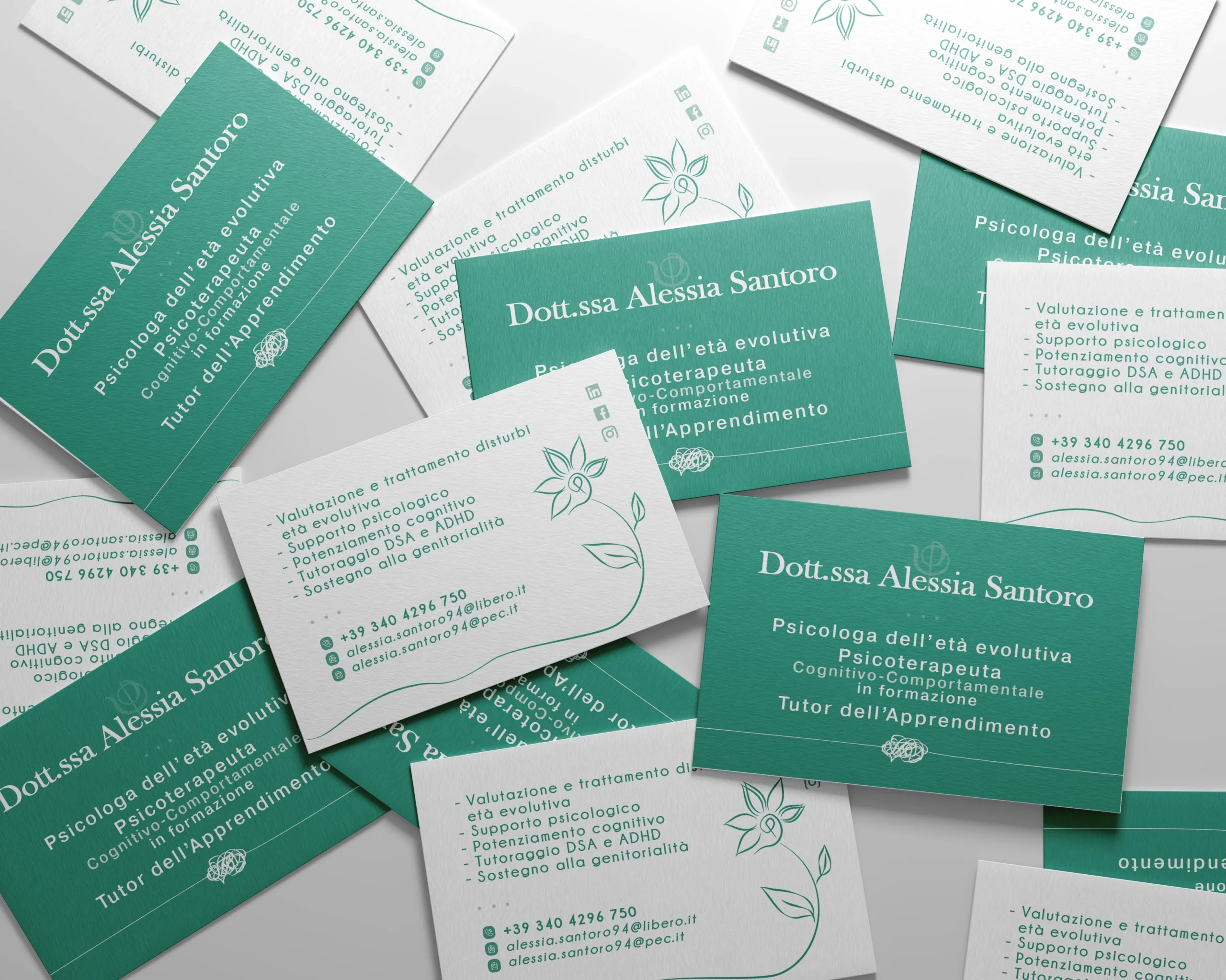 Dott.ssa Alessia Santoro Business Card